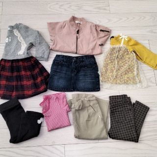 ベビーギャップ(babyGAP)の女の子 90cm まとめ売り8点セット(Tシャツ/カットソー)