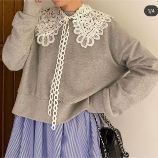 完売品 ella selectshop ♡レース付け襟 アンミヌ(つけ襟)