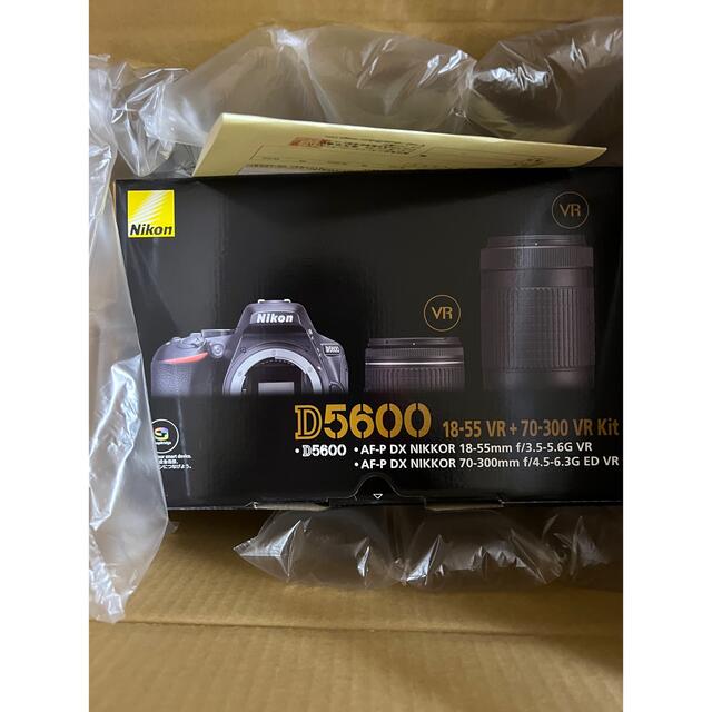 D5600Nikon D5600 ダブルズームキット 新品 ニコン