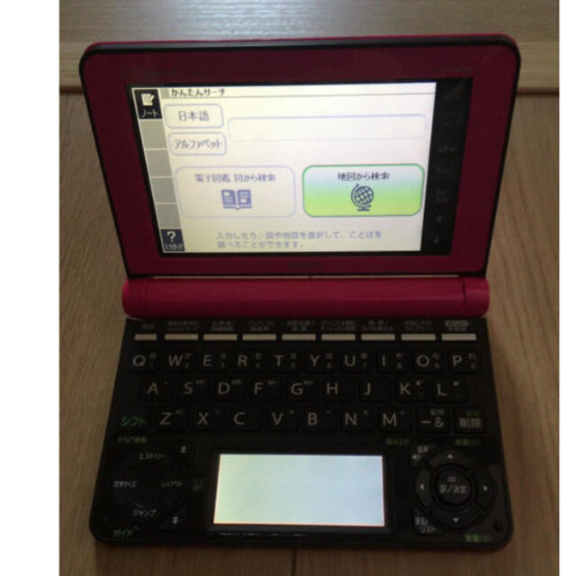 CASIO(カシオ)の casioexworddataplus7電子辞書xdn480ピンク日本語英語  スマホ/家電/カメラのPC/タブレット(電子ブックリーダー)の商品写真