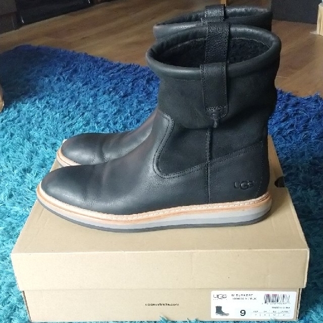 ugg m burkert ブラック us9 27cm