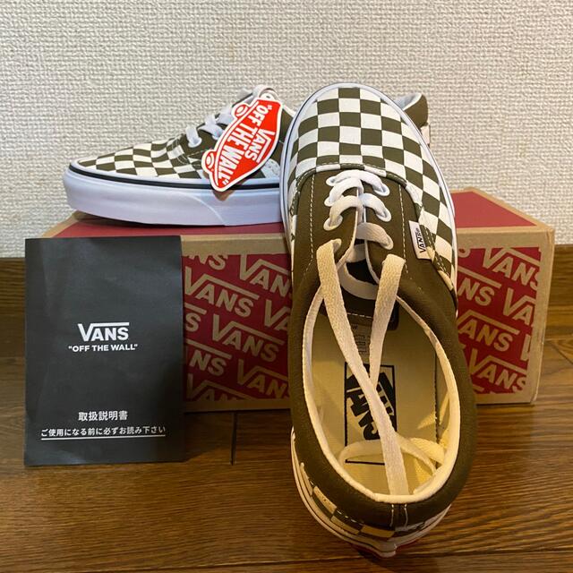 レディーススニーカー【新品】VANS チェッカー スニーカー 24センチ