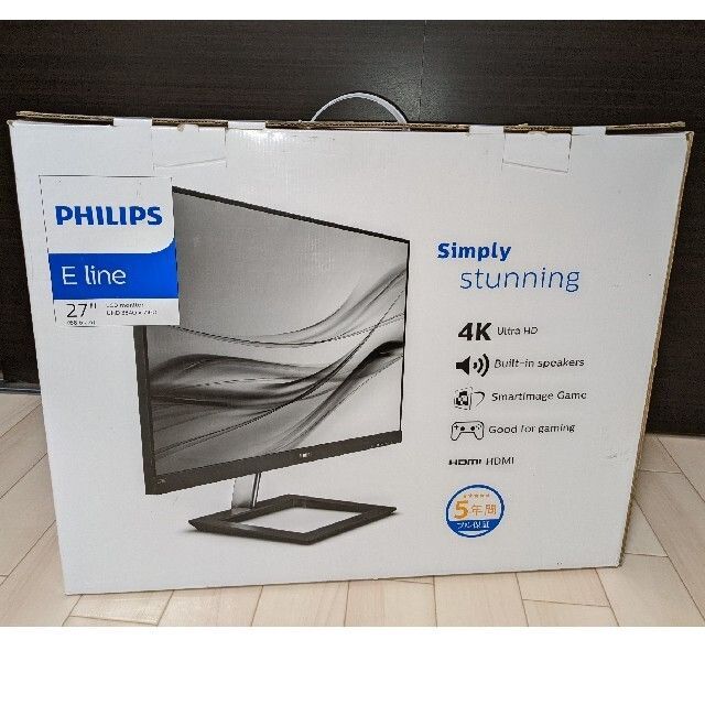 Philips 278E1A/11 27インチ4Kディスプレイ-