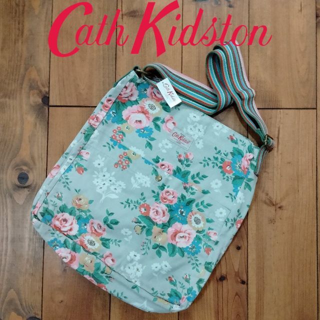 Cath Kidston(キャスキッドソン)の新品 キャスキッドソン メッセンジャーバッグ ローズバンチストーン レディースのバッグ(メッセンジャーバッグ)の商品写真