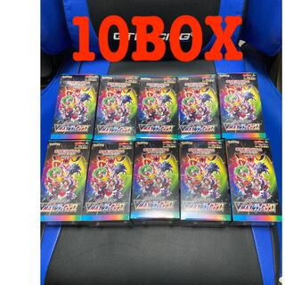 ポケモン(ポケモン)のポケモンカード　 vmaxクライマックス　box シュリンク付き　10BOX(Box/デッキ/パック)