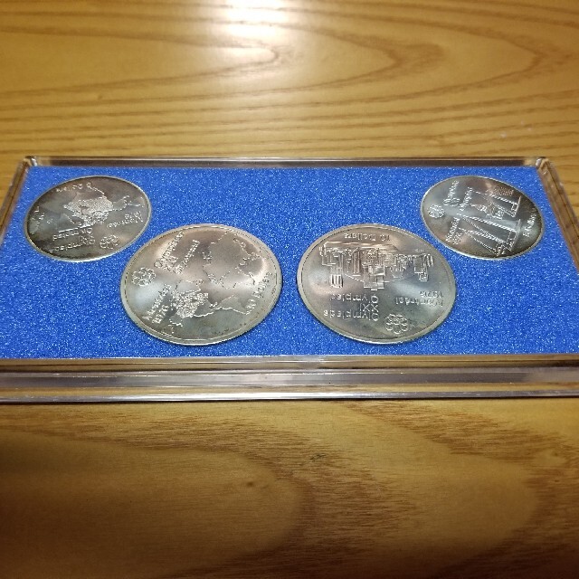 第21回 オリンピックモントリオール大会 記念銀貨 硬貨 カナダ 1976年