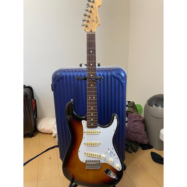 fender japan ストラトキャスター st-std/3ts ケース付き