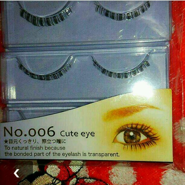 SHINY COSMETICS EYE LASHES*つけまつげNo.006 コスメ/美容のベースメイク/化粧品(つけまつげ)の商品写真