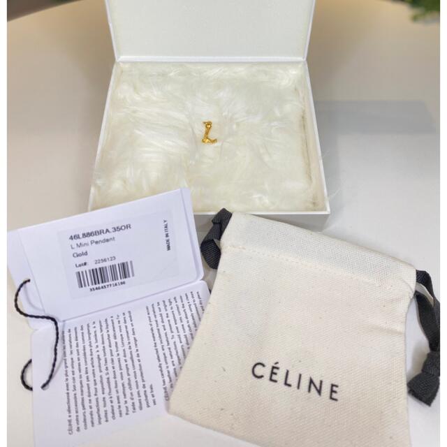 【正規品・希少】CELINE / セリーヌ　アルファベットL ペンダントトップ