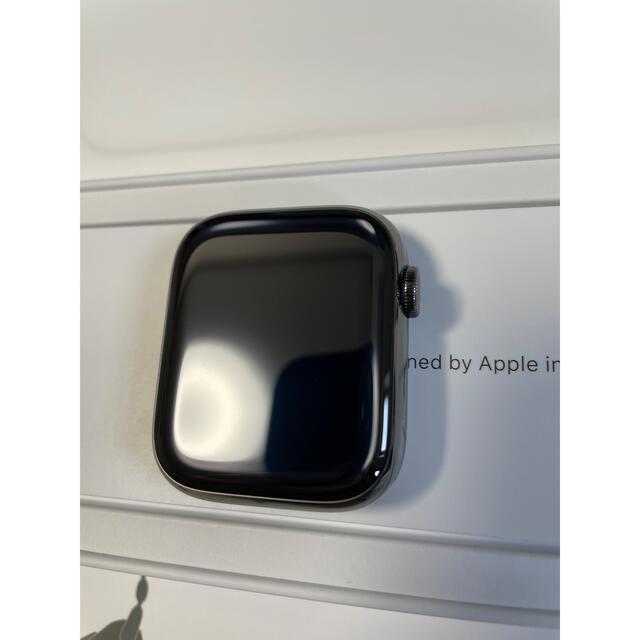 Apple Watch 7 45mm ステンレススチール グラファイト セルラー