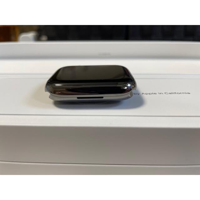 Apple Watch 7 45mm ステンレススチール グラファイト セルラー