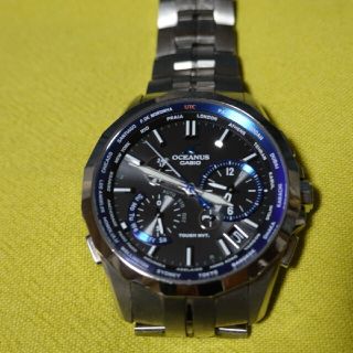 カシオ(CASIO)のオシアナス マンタ OCW-S2400-1AJF(腕時計(アナログ))