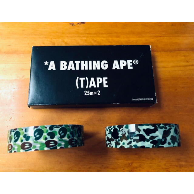 A BATHING APE(アベイシングエイプ)の非売品 A BATHING APEビニールテープ　2本セット メンズのファッション小物(その他)の商品写真