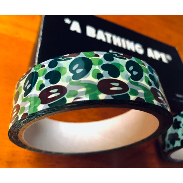 A BATHING APE(アベイシングエイプ)の非売品 A BATHING APEビニールテープ　2本セット メンズのファッション小物(その他)の商品写真