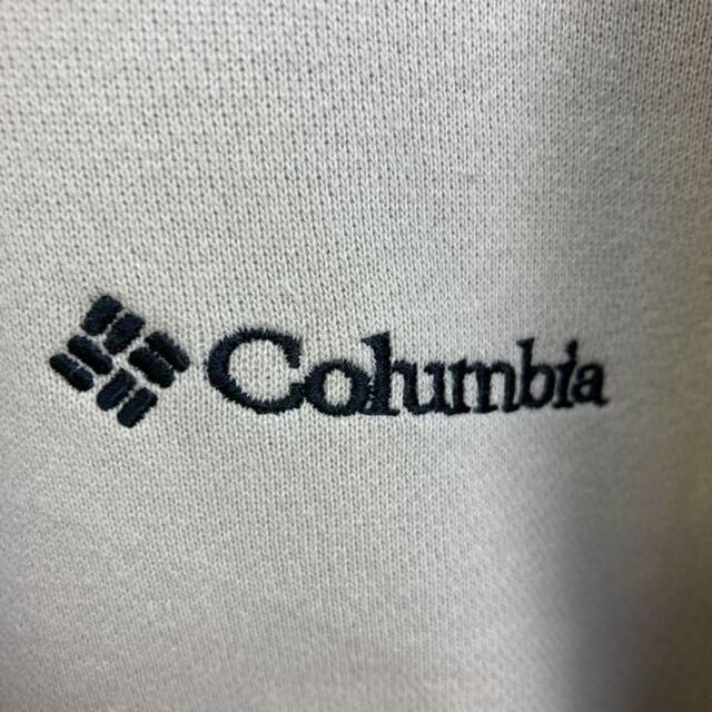 Columbia(コロンビア)の希少 90s コロンビア ジップパーカー ビッグシルエット 刺繍ロゴ XL メンズのトップス(パーカー)の商品写真