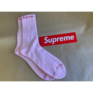 シュプリーム(Supreme)の新品!送料込!supremeソックスピンクステッカーセット各1枚(ソックス)