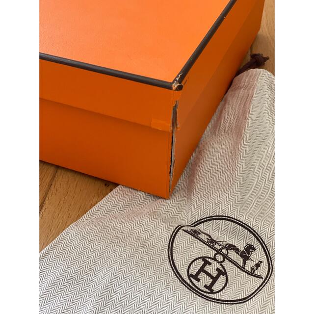 エルメス HERMES サンダル ウェッジソール メッシュ 編み込み