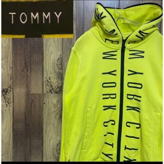 トミー(TOMMY)のTOMMY トミー　フルジップアップパーカー　ネオンカラー　ヘビーオンス(パーカー)