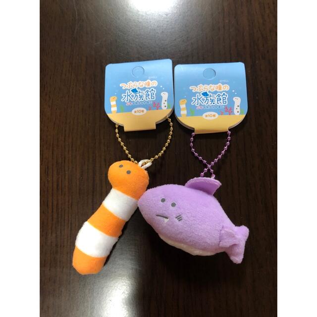 TAITO(タイトー)のつぶらな瞳の水族館　つみき　その２　おまけキーホルダー付き　さめ　ちんあなご キッズ/ベビー/マタニティのおもちゃ(積み木/ブロック)の商品写真