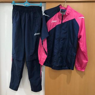 アシックス(asics)のアシックス ウインドブレーカー 上下セット 新品 未使用(ウェア)