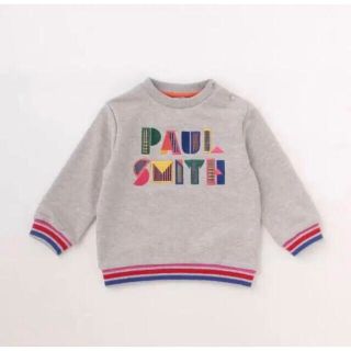 ポールスミス(Paul Smith)のポールスミス新品新作タグ付きベビー Logo 裏毛トレーナー100(Tシャツ/カットソー)