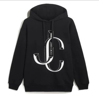 ジミーチュウ(JIMMY CHOO)のジミーチュウ　JC ロゴ　パーカー　jimmy choo hoodie Mサイズ(パーカー)