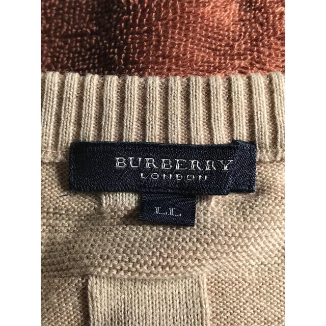 BURBERRY(バーバリー)の【mack様専用】丸首 セーター〈LLサイズ〉 メンズのトップス(ニット/セーター)の商品写真