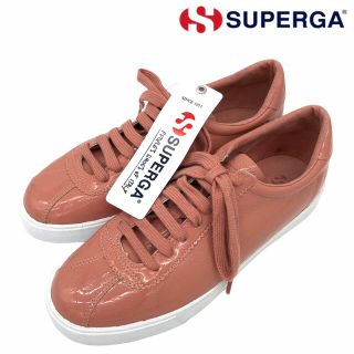 スペルガ(SUPERGA)の【極美品】SUPERGA スペルガ スニーカー  ピンク 23.5cm(スニーカー)