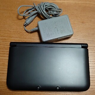 ニンテンドー3DS(ニンテンドー3DS)の（送料込）ニンテンドー3DS LL ブラック(携帯用ゲーム機本体)