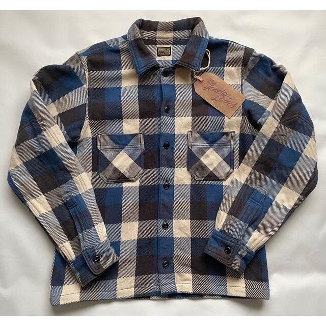 テンダーロイン　T-HEAVY FLANNEL SHT ネルシャツ　ブルー　XS | フリマアプリ ラクマ