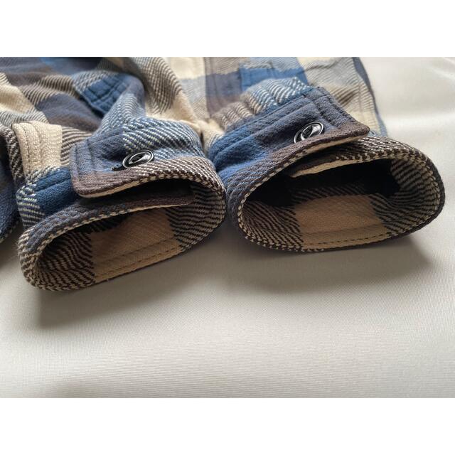 TENDERLOIN(テンダーロイン)のテンダーロイン　T-HEAVY FLANNEL SHT ネルシャツ　ブルー　XS メンズのトップス(シャツ)の商品写真