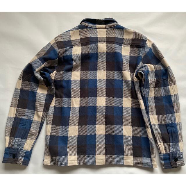 TENDERLOIN(テンダーロイン)のテンダーロイン　T-HEAVY FLANNEL SHT ネルシャツ　ブルー　XS メンズのトップス(シャツ)の商品写真