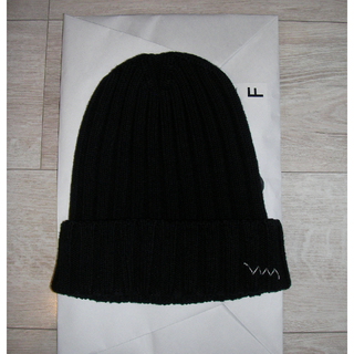 ヴィスヴィム(VISVIM)の22ss KNIT CAP 黒 BLACK visvim ニット帽(ニット帽/ビーニー)