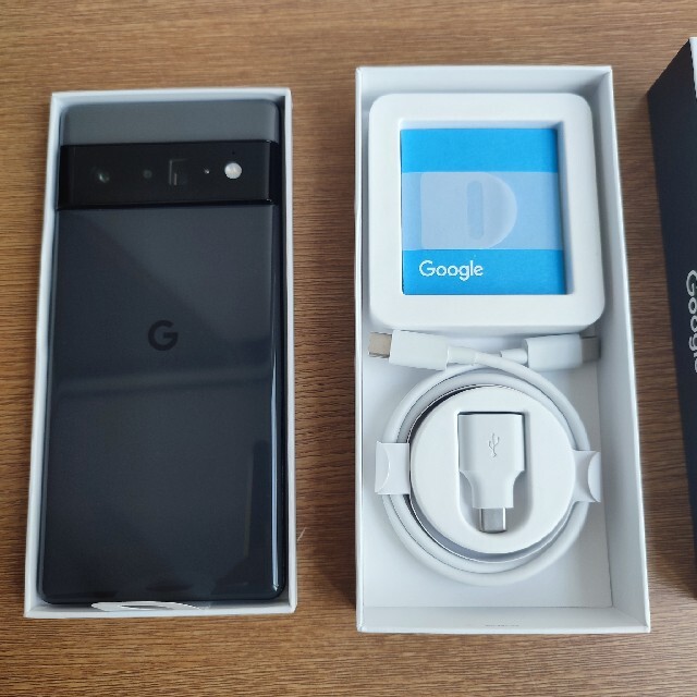 Google Pixel(グーグルピクセル)の[新品・未使用]Pixel6 pro 128GB 純正ケース付き スマホ/家電/カメラのスマートフォン/携帯電話(スマートフォン本体)の商品写真