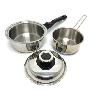 フィスラー(Fissler)のフィスラー ソースパン 片手鍋 ビタクラフト 蓋 3点セット 鍋 キッチン(鍋/フライパン)