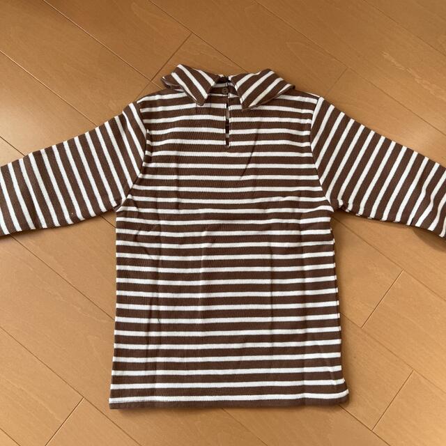 petit main(プティマイン)のプティマイン タートルネックTシャツ キッズ/ベビー/マタニティのキッズ服女の子用(90cm~)(Tシャツ/カットソー)の商品写真