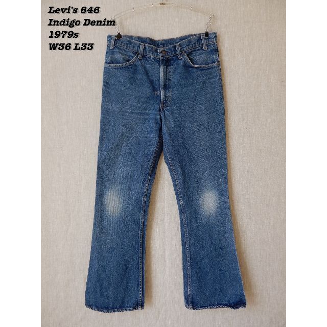 Levi's 646 Denim Pants 1979s W36 L33