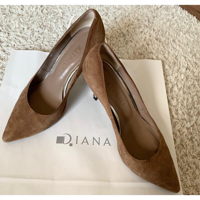 DIANA(ダイアナ)のDIANAスエード パンプス ハイヒール24 レディースの靴/シューズ(ハイヒール/パンプス)の商品写真