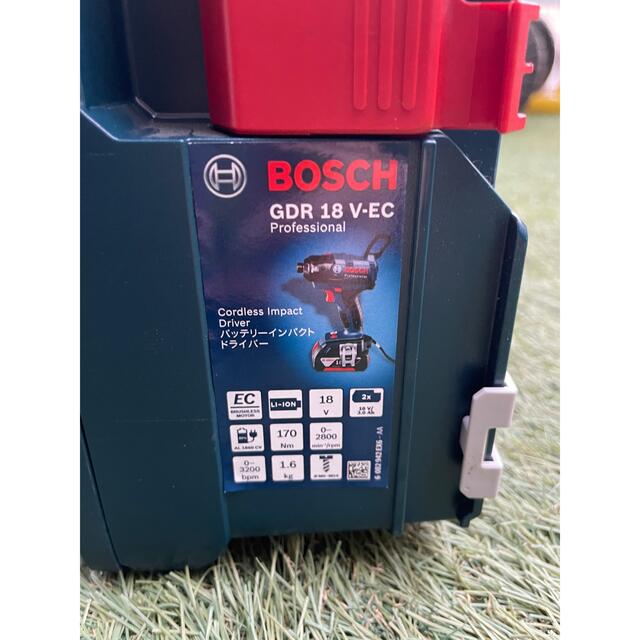BOSCH GDR 18V-EC バッテリー2つ付 - 工具/メンテナンス