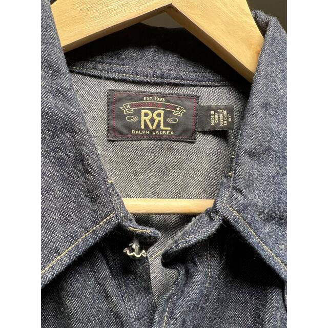 RRL(ダブルアールエル)のRRL デニムウエスタンシャツ メンズのトップス(シャツ)の商品写真
