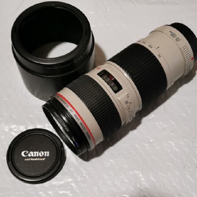 Canon EF70-200F4L USM 白レンズ