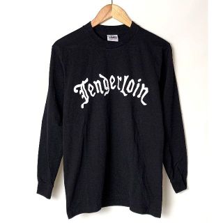 テンダーロイン(TENDERLOIN)のテンダーロイン プロクラブ ボルネオスカル ロングＴシャツ ロンT 長袖 黒 S(Tシャツ/カットソー(七分/長袖))