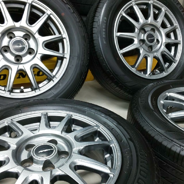 送料無料！KOSEI 15インチ×ブリヂストンエコピア195/65R15