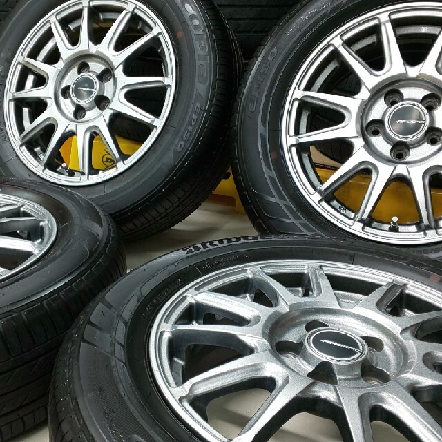 送料無料！KOSEI 15インチ×ブリヂストンエコピア195/65R15