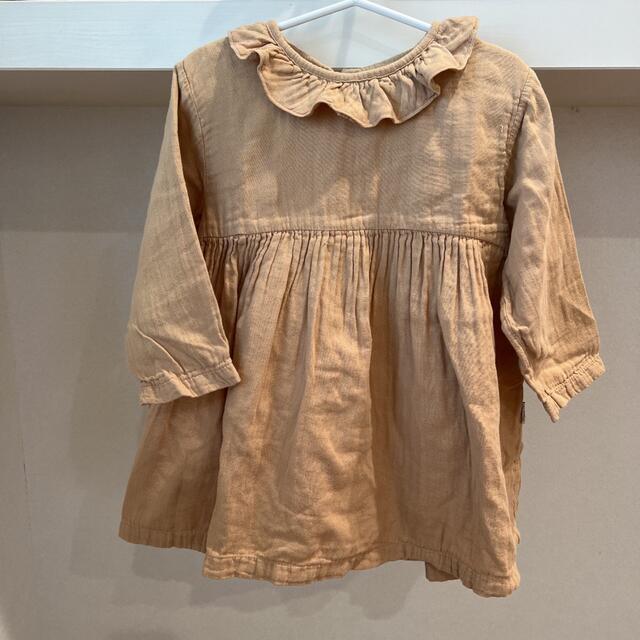 Caramel baby&child (キャラメルベビー&チャイルド)のpoudre organic 3A ワンピース キッズ/ベビー/マタニティのキッズ服女の子用(90cm~)(ワンピース)の商品写真