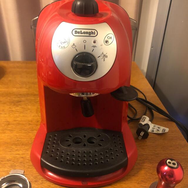 DeLonghi - デロンギ エスプレッソ・カプチーノメーカー EC200N-R の通販 by silk's shop|デロンギならラクマ DeLonghi - デロンギ エスプレッソ・カプチーノメーカー EC200N-R の通販 by silk's shop|デロンギならラクマ