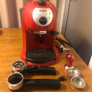 デロンギ(DeLonghi)のデロンギ エスプレッソ・カプチーノメーカー EC200N-R (エスプレッソマシン)