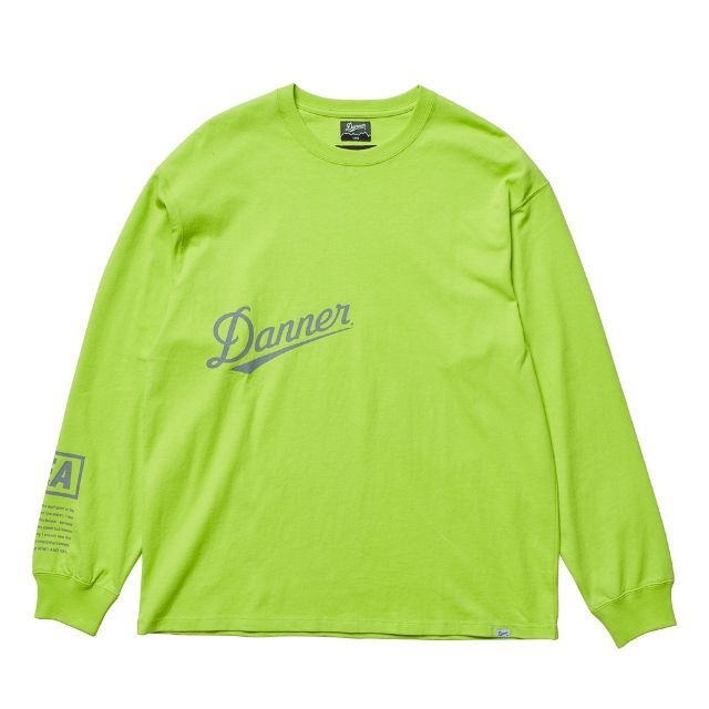 Danner(ダナー)の新品未使用 ダナー ウィンダンシー コラボ ロゴ Tシャツ YELLOW L ② メンズのトップス(Tシャツ/カットソー(七分/長袖))の商品写真