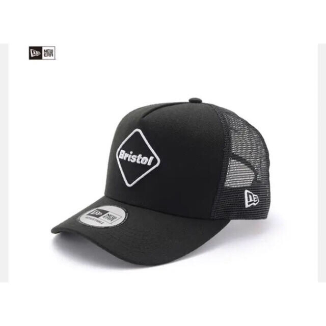 yeezy新品 NEWERA FCRB BRISTOL EMBLEM MESH CAP 黒