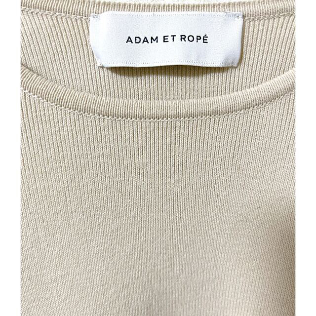 Adam et Rope'(アダムエロぺ)のフレアカフスコンパクトニットプルオーバー レディースのトップス(ニット/セーター)の商品写真